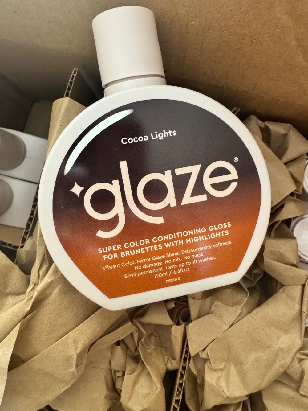 ✨NEW glaze✨ Super Color Conditioning Gloss Cocoa Lights Hair Gloss 6.4 fl oz $8